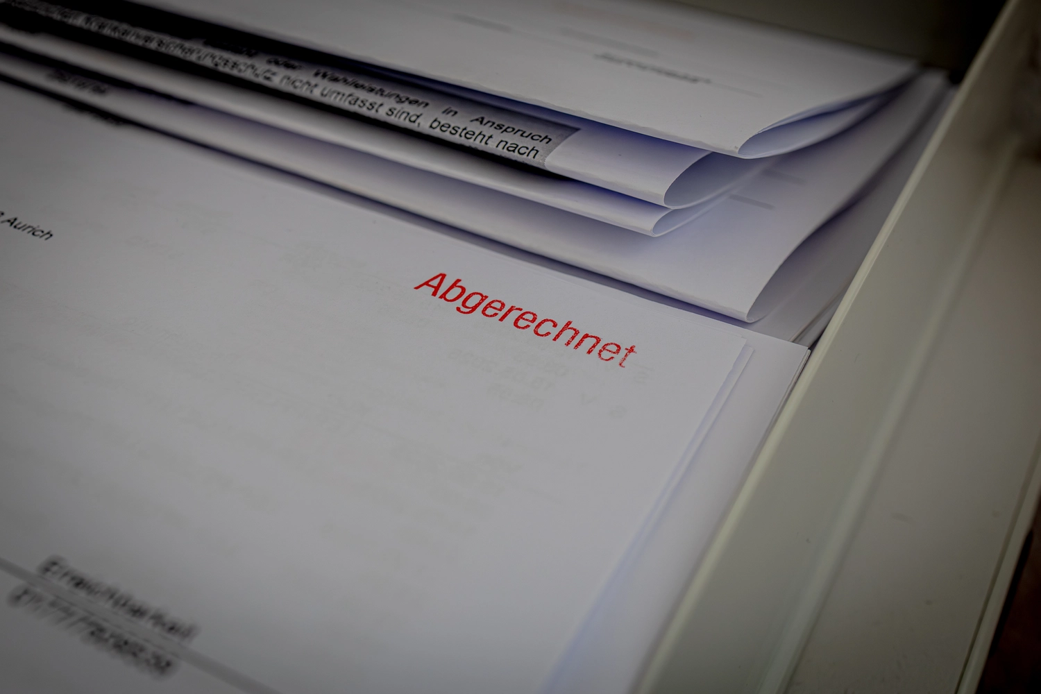 STENUM – Fachklinik für Orthopädie – Unterlagen