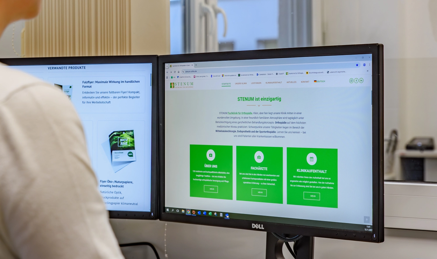 STENUM – Fachklinik für Orthopädie – Computer