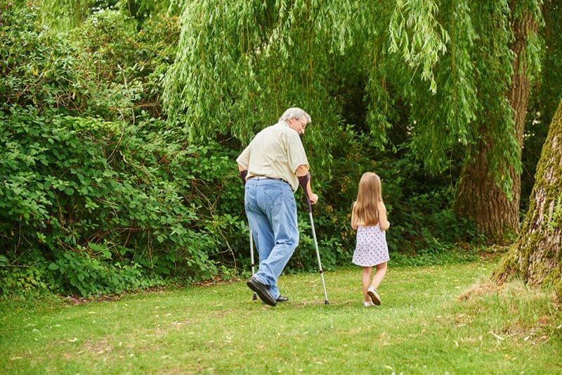 Besuch während des Klinikaufenthalts