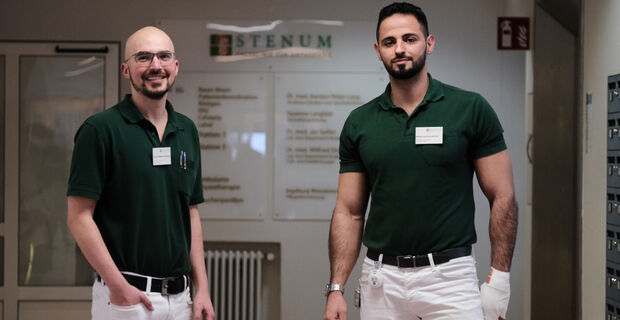 Martin Sommer und Mohannad Alsulaiman - Fachklinik für Orthopädie in Stenum