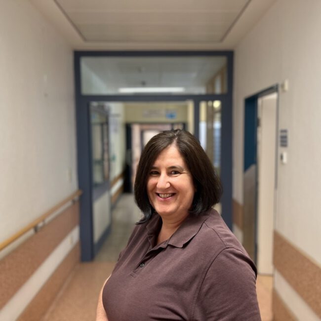 Porträt Meike Behning, Mitarbeiterin für Patientenkoordination an der Stenum Fachklinik für Orthopädie